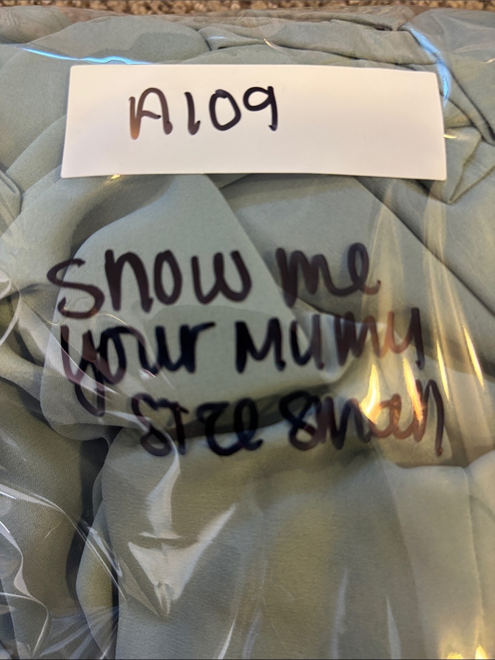Brand New With Tags Show Me Your MuMu Size Small Cocktail Dress is Seafoam - Picture 9 of 9
